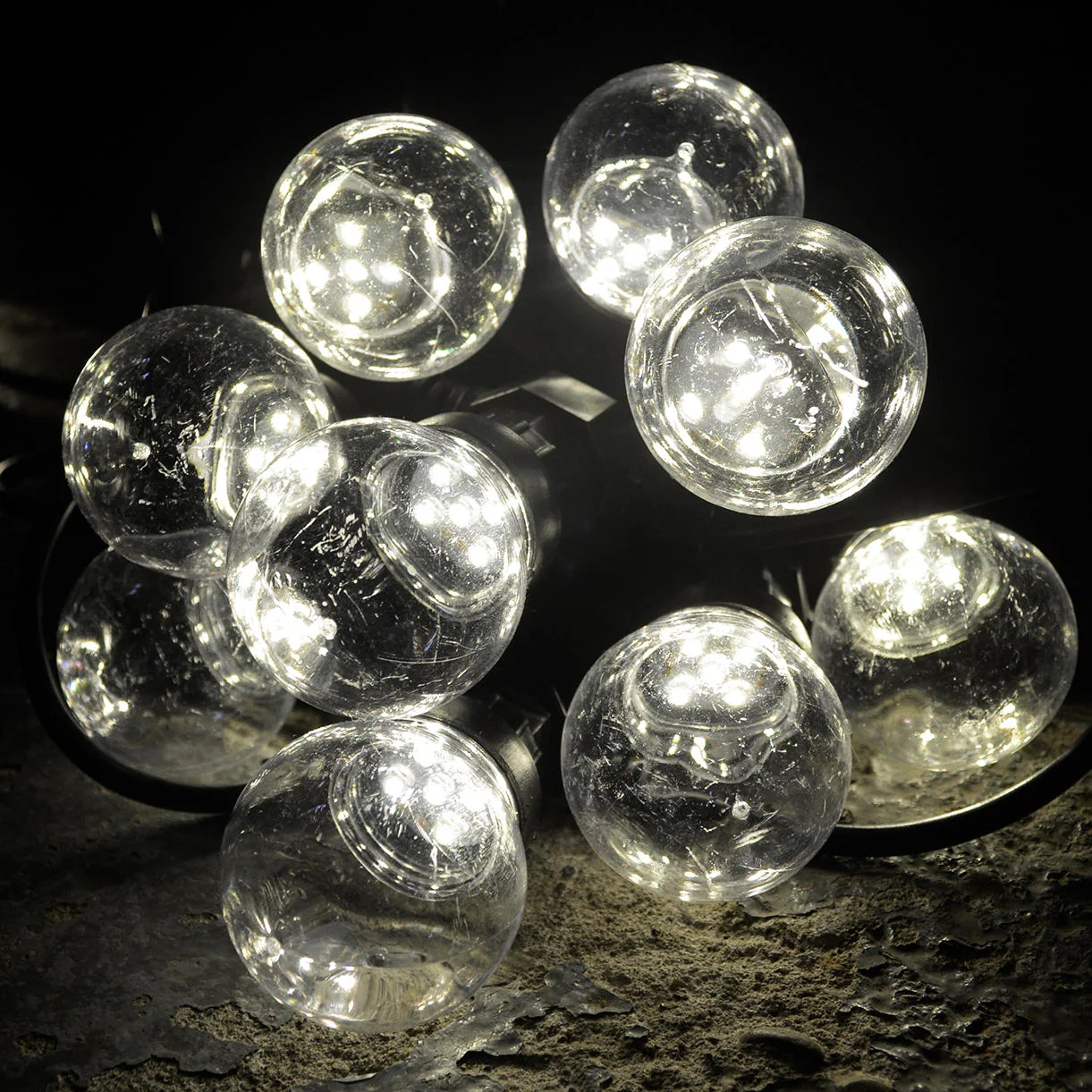 Outdoor Extendable Clear LED Festoon Lights Sets - Image 4