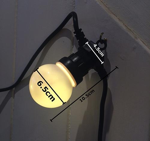 Outdoor Extendable Clear LED Festoon Lights Sets - Image 5