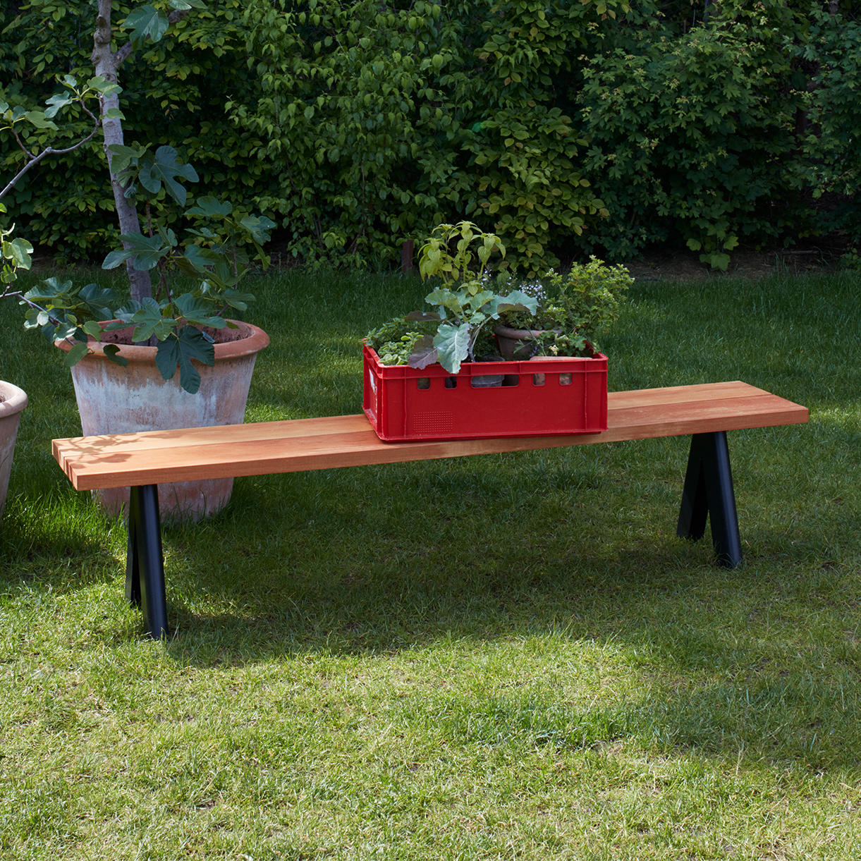 Overlap Dining Bench - Image 3