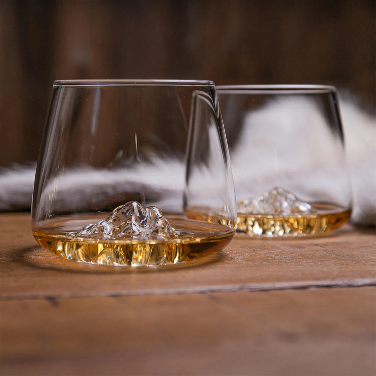 Pair of Topographic Mountain Tumbler Glasses - Image 3