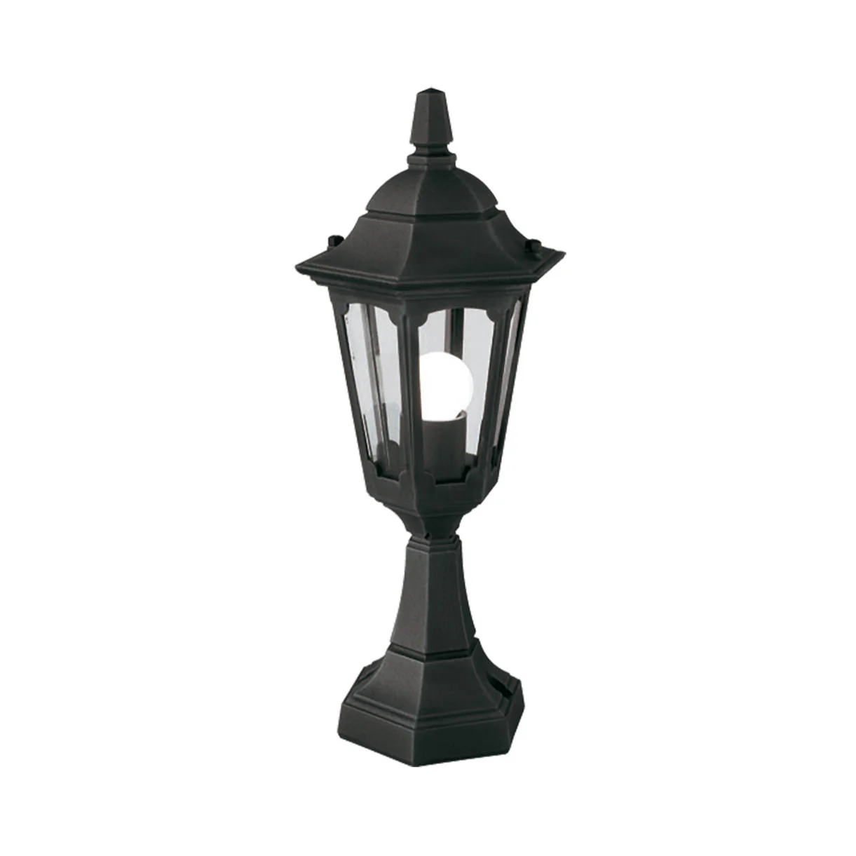 Parish Mini Outdoor Pedestal Lantern - Image 4
