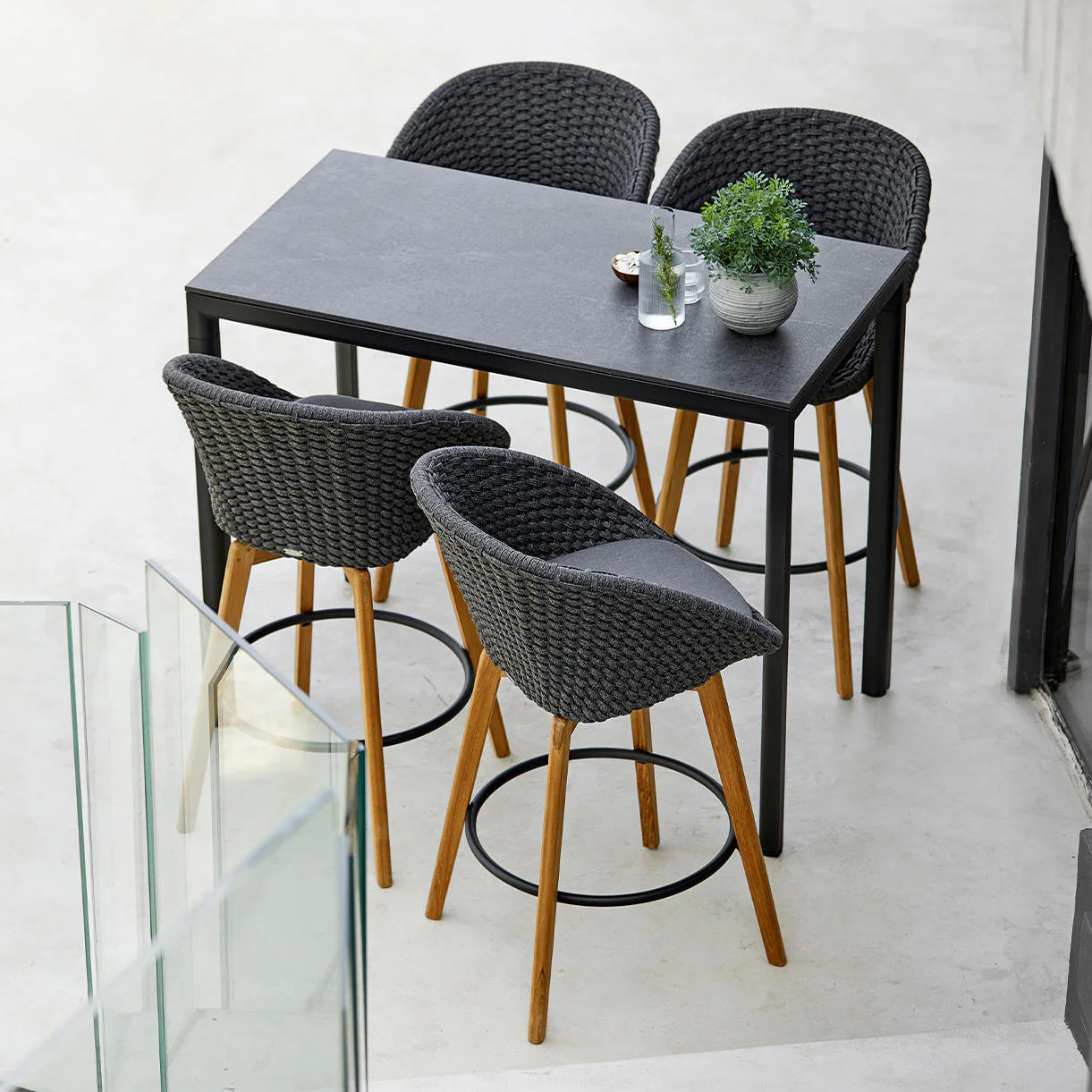 Peacock Rope Bar Chair - Image 2