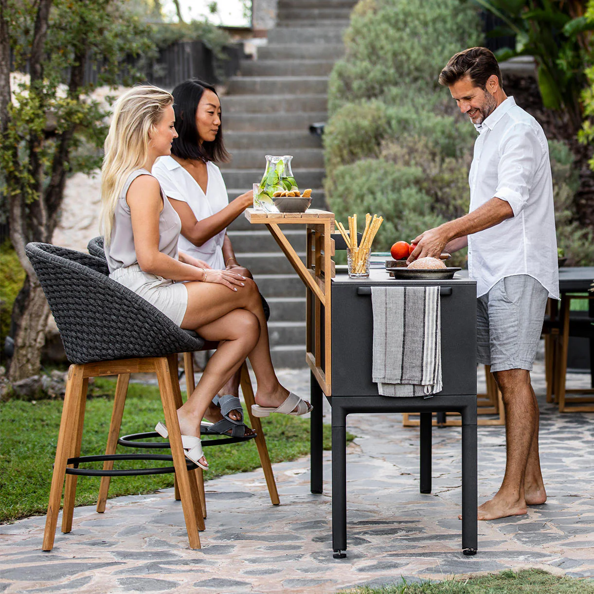 Peacock Rope Bar Chair - Image 4