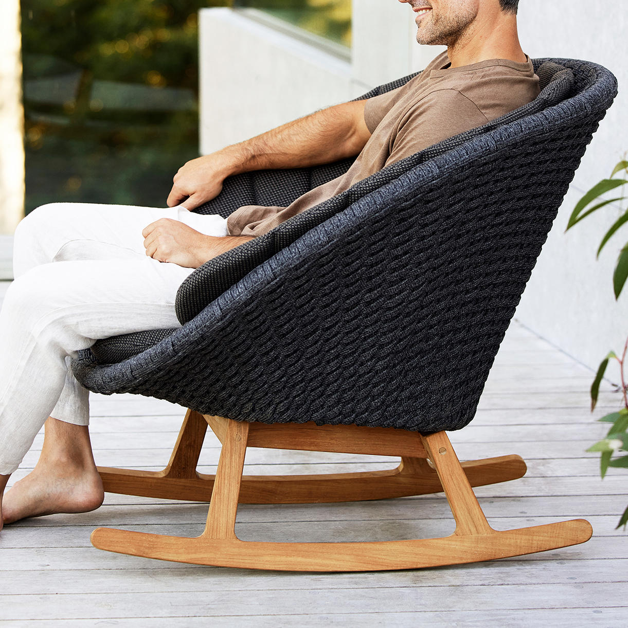 Peacock Rocking Chair - Image 2