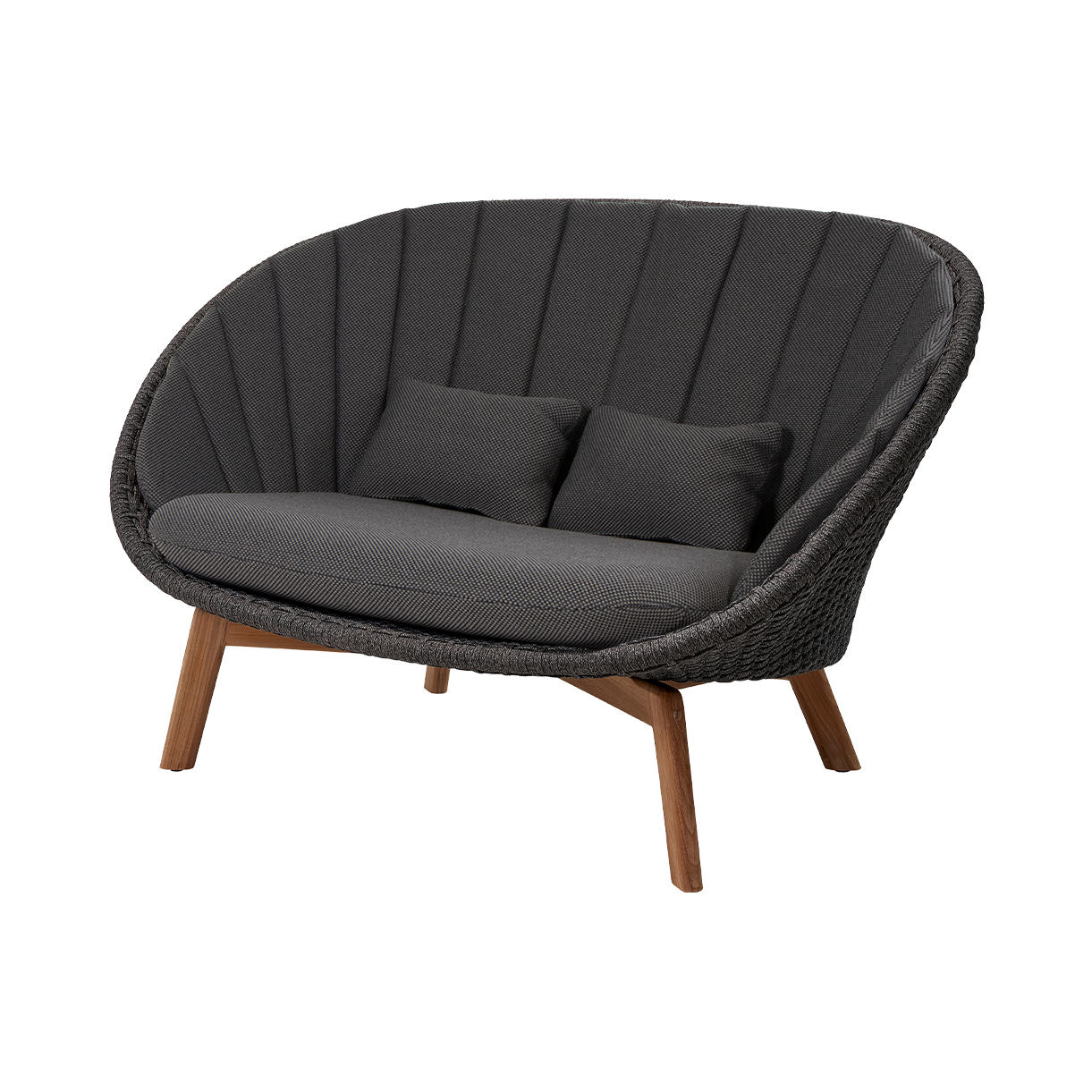 Peacock Rope Lounge 2 Seat Sofa - Image 5