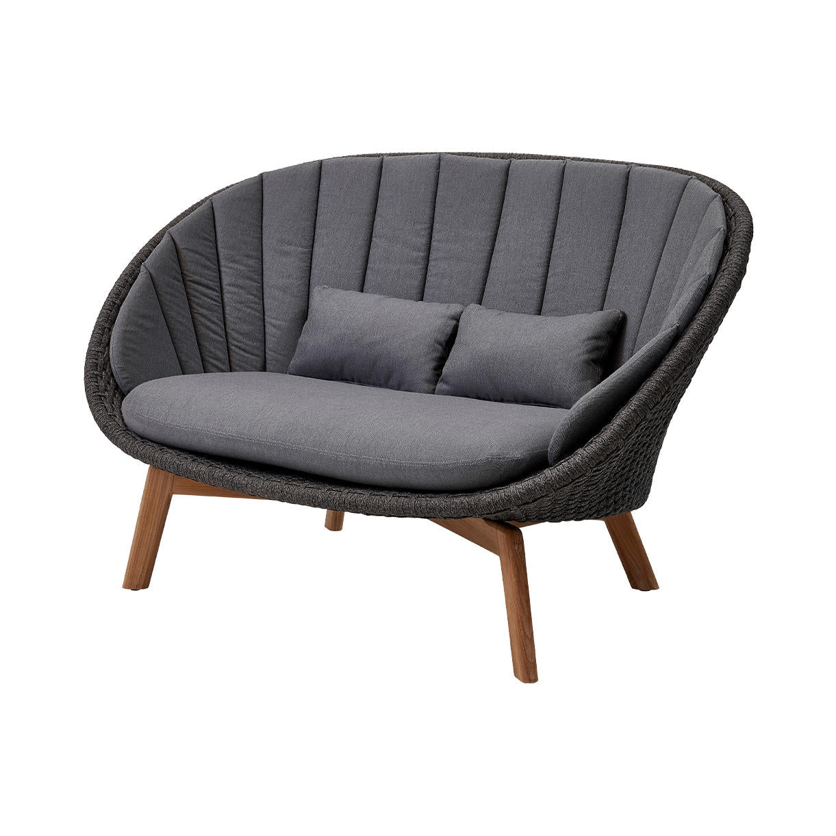 Peacock Rope Lounge 2 Seat Sofa - Image 7