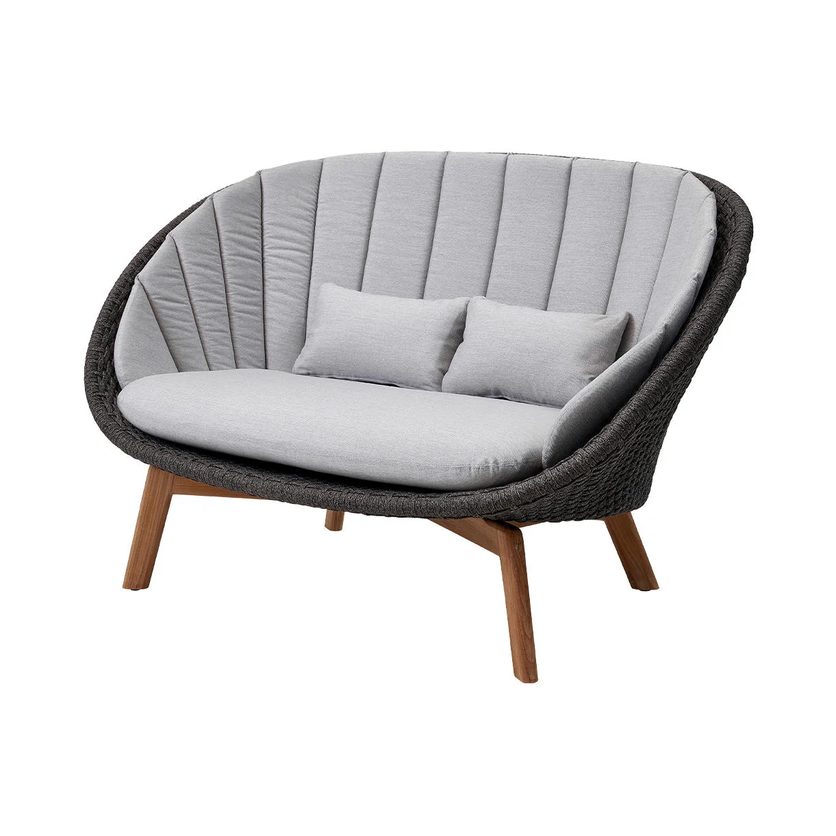 Peacock Rope Lounge 2 Seat Sofa - Image 8