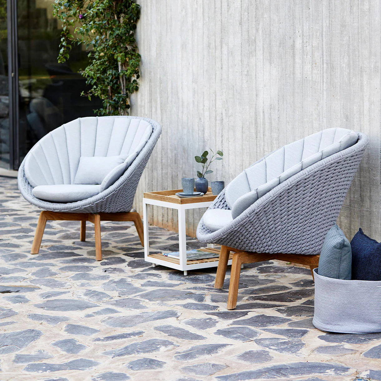 Peacock Rope Lounge Chair - Image 3