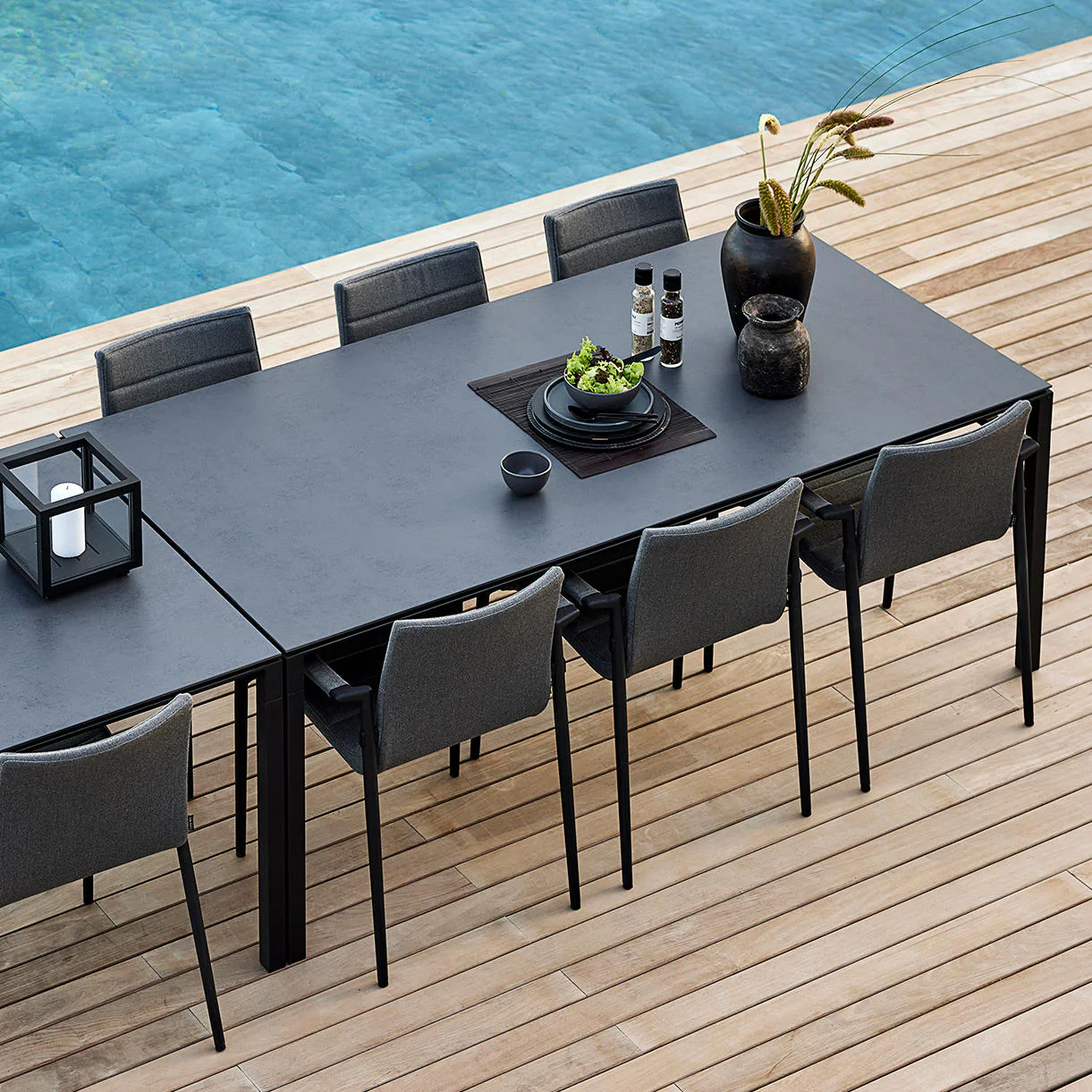 Pure Rectangular 200x100cm Dining Table - Image 2