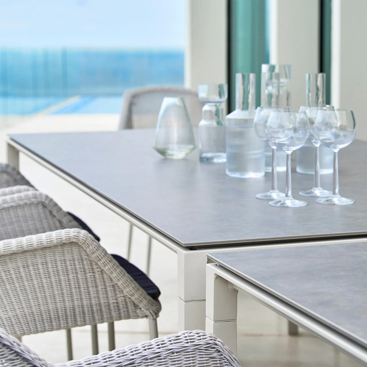 Pure Rectangular 200x100cm Dining Table - Image 4