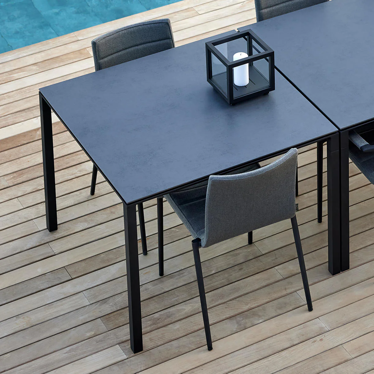 Pure Square 100cm Dining Table - Image 3