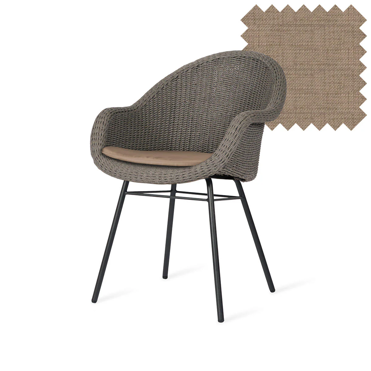 Remi Dining Chairs with Steel Legs - Image 6