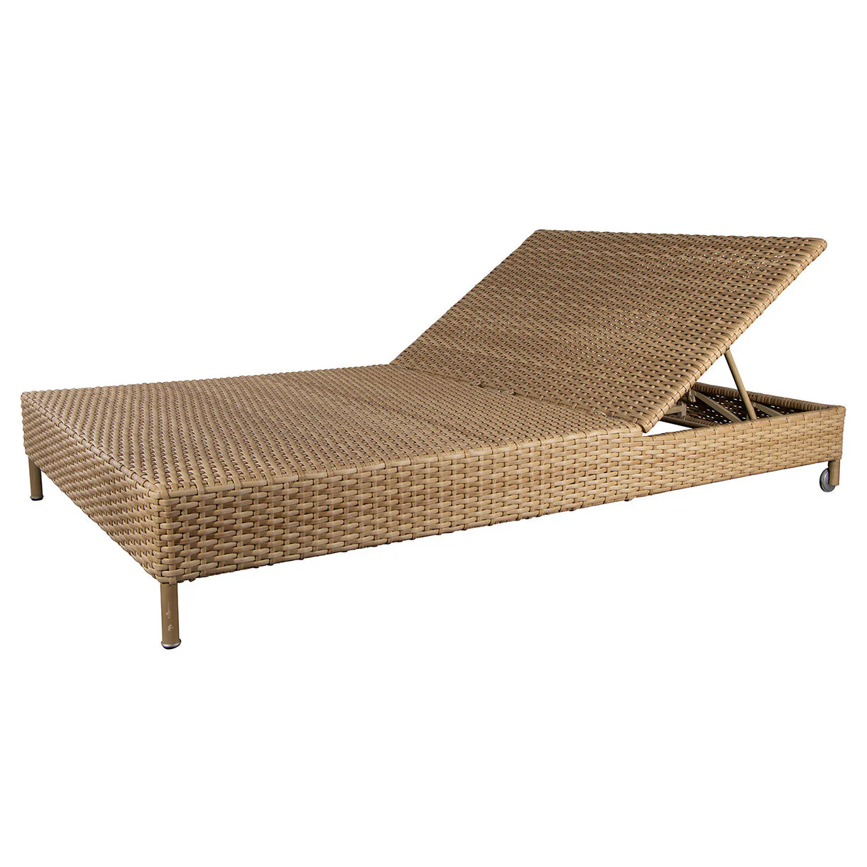 Rest Outdoor Sunbed Flat Weave - Image 4