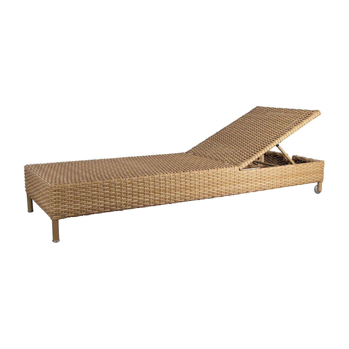 Rest Outdoor Sunbed Flat Weave - Image 5