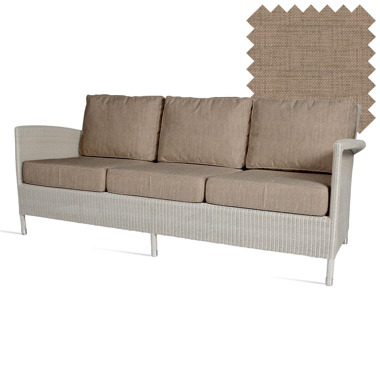 Safi Outdoor Lounge 3 Seater Sofa - Image 6