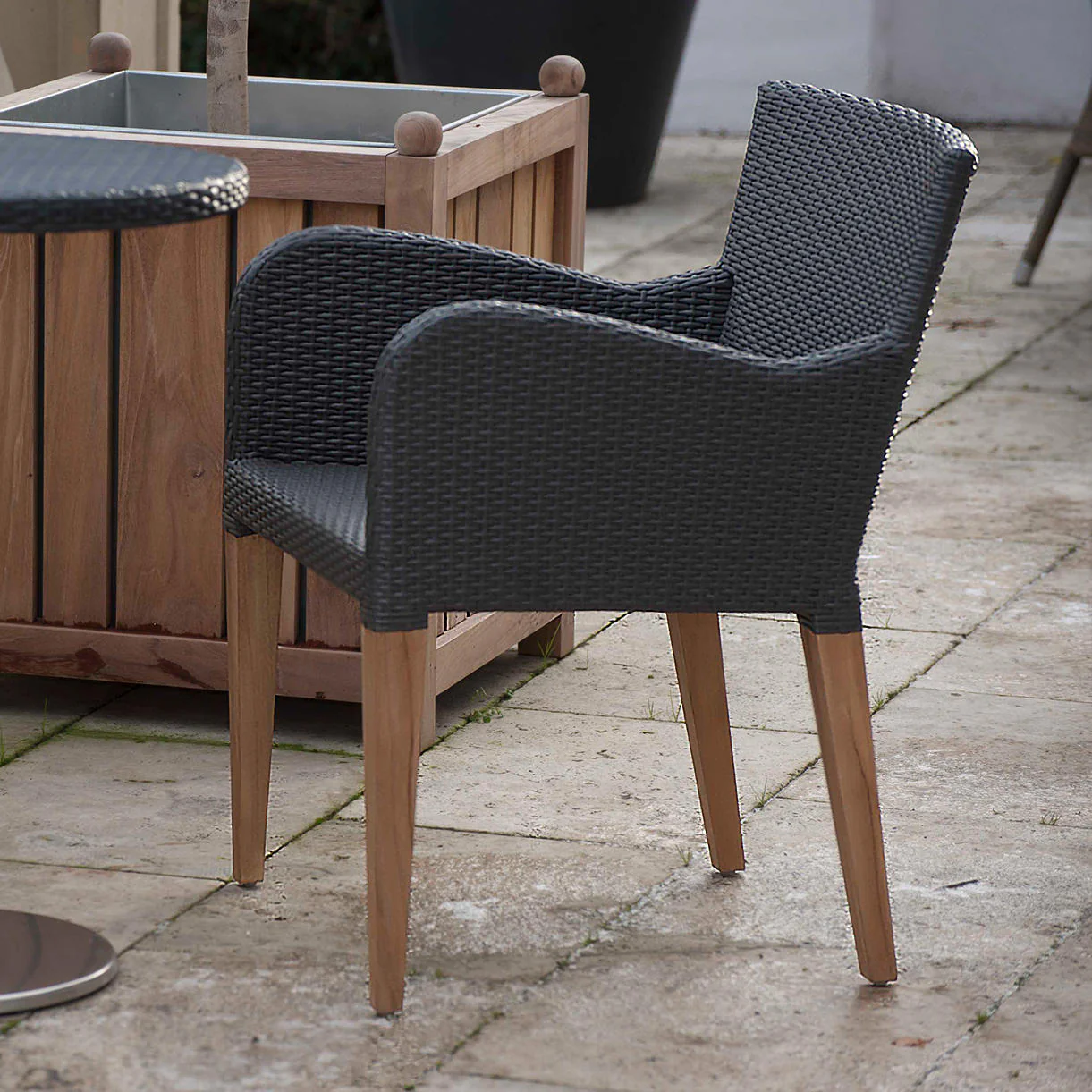 Savoy Outdoor Dining Armchairs - Image 3