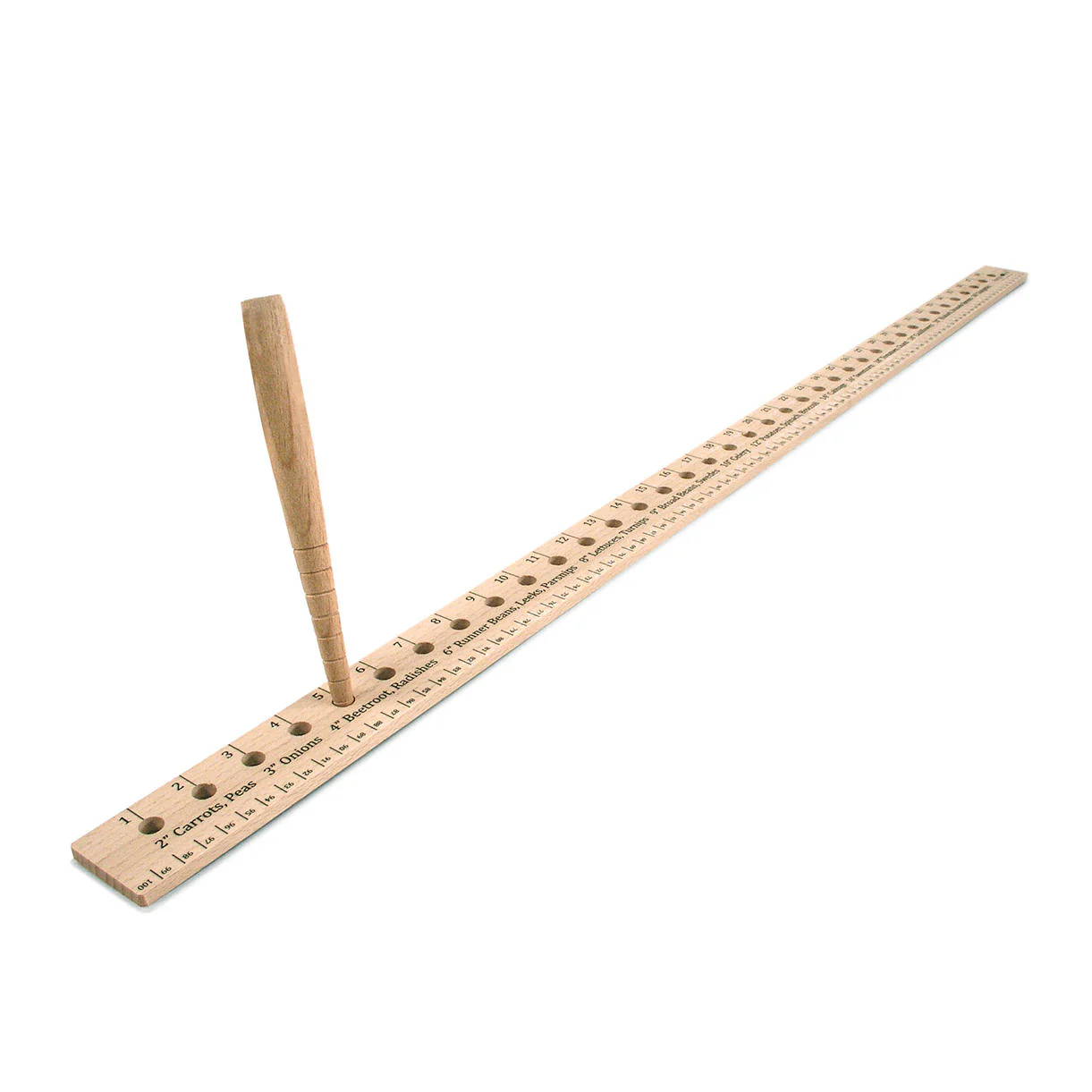 Seed and Plant Spacing Ruler & Dibblet Set - Image 3