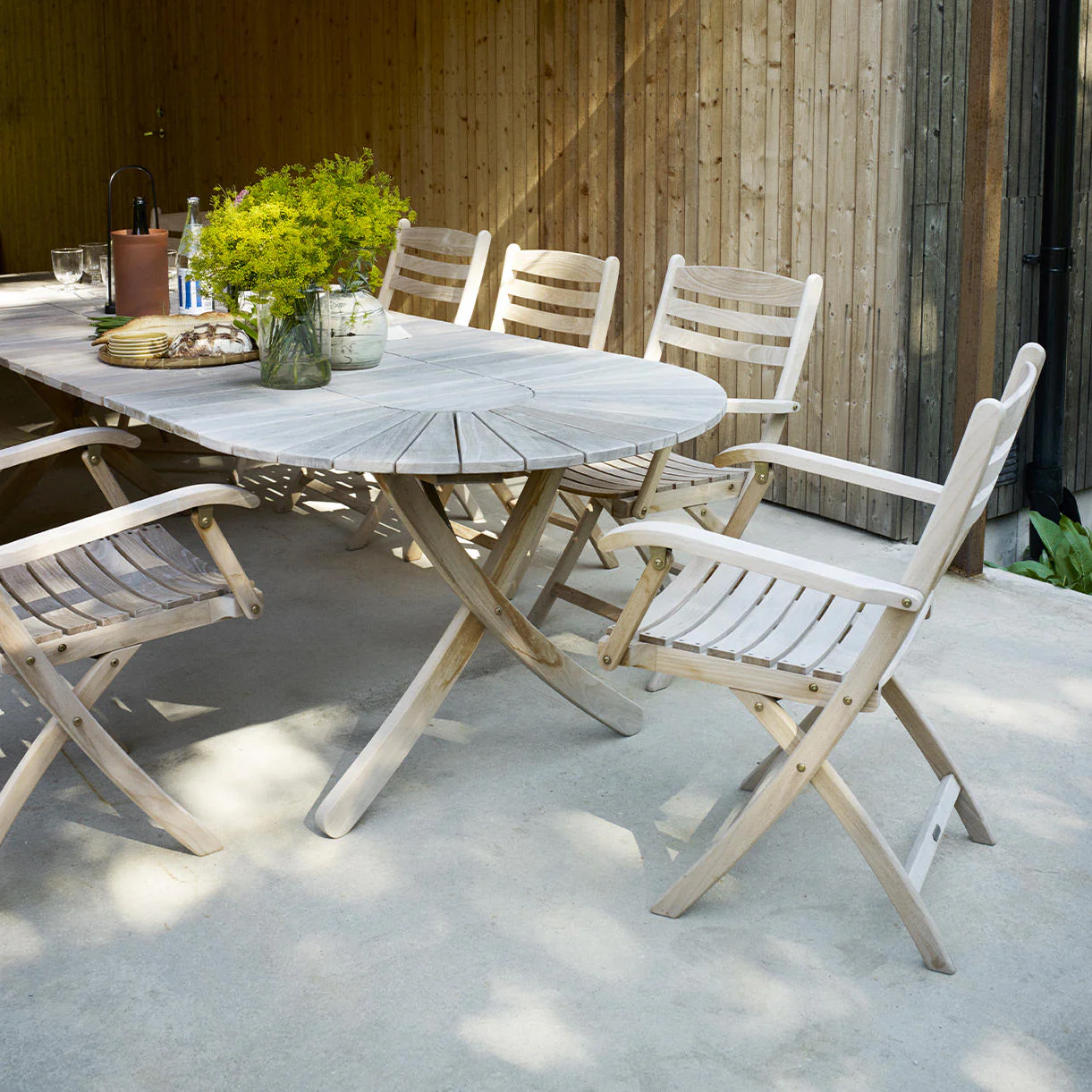 Selandia Folding Dining Armchair - Image 3