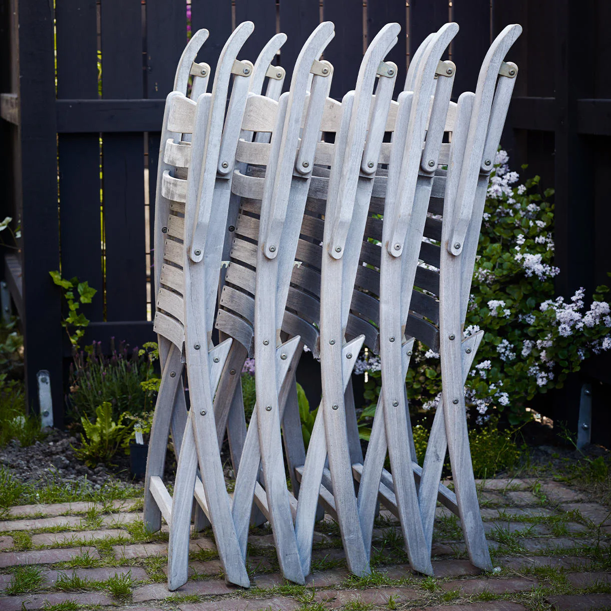 Selandia Folding Dining Armchair - Image 4