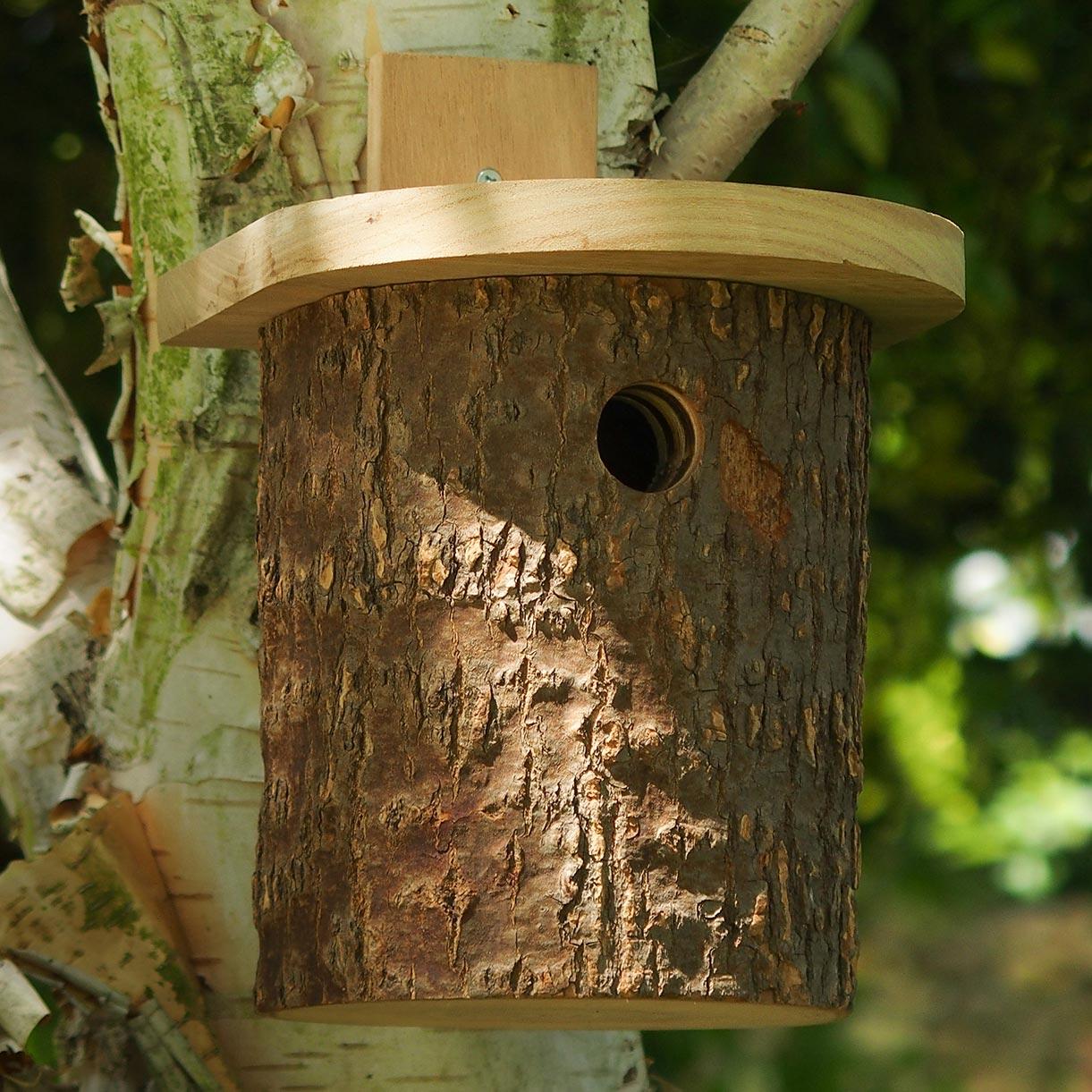 Natural Log Nesting Box - Image 4