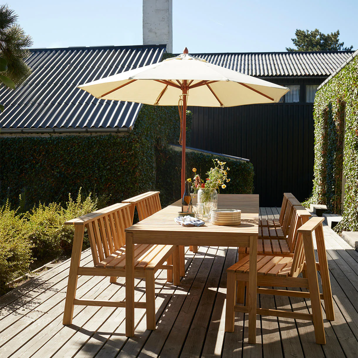 Messina Round Parasol - Image 5