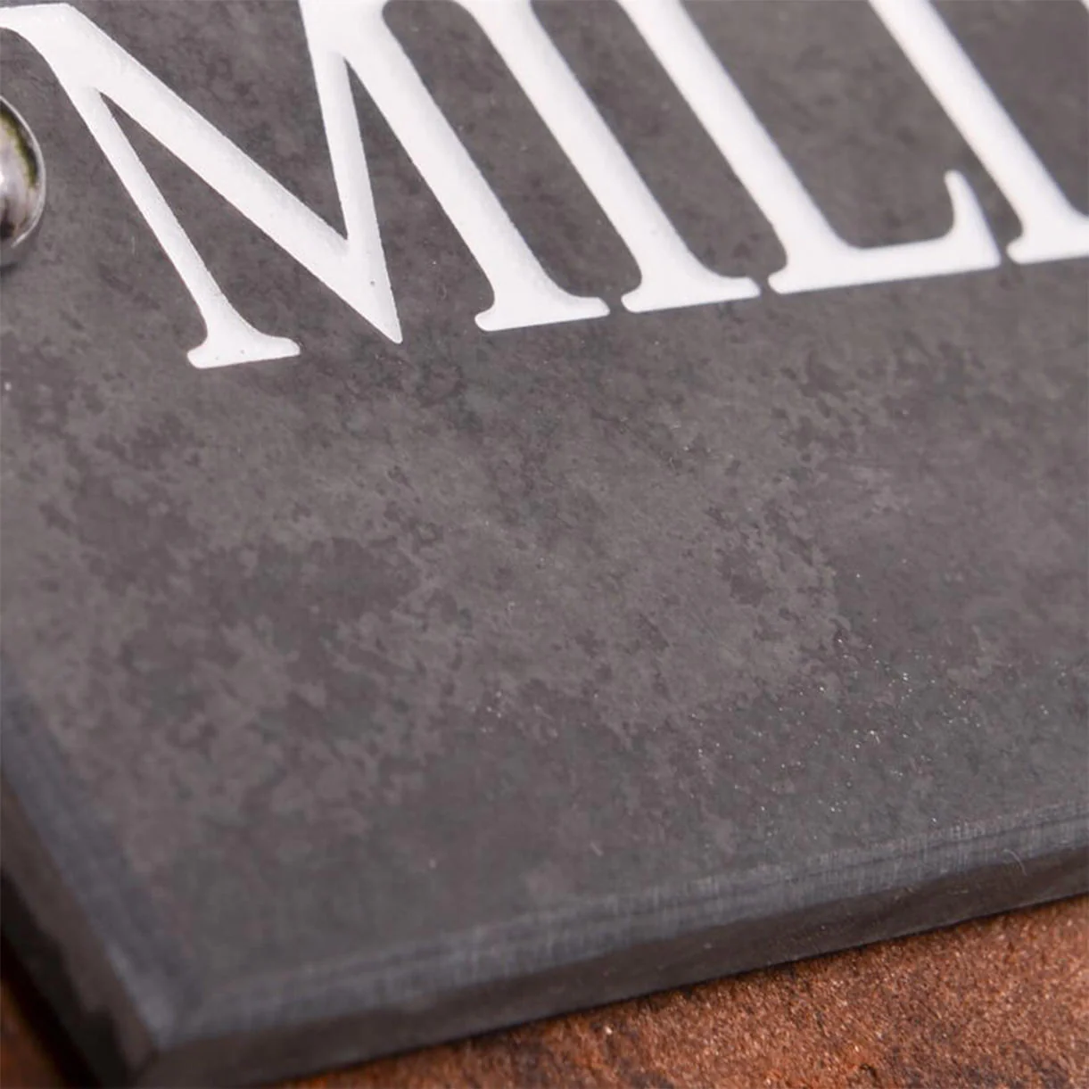 Smooth Slate One Line House Signs - Image 2