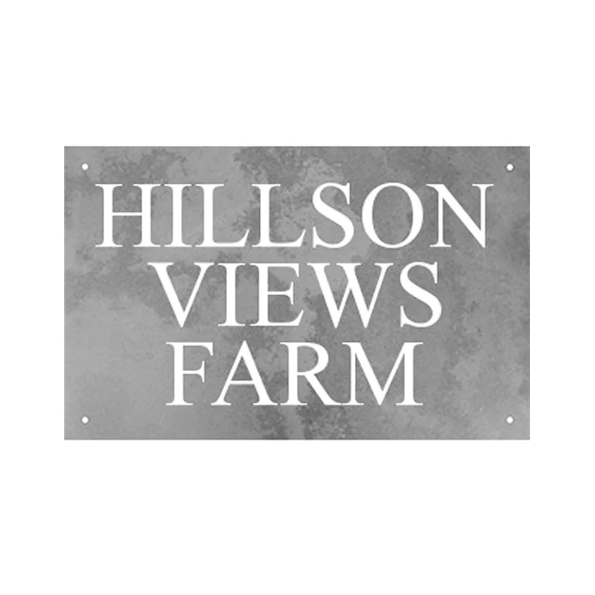 Smooth Slate Three Line House Signs - Image 10