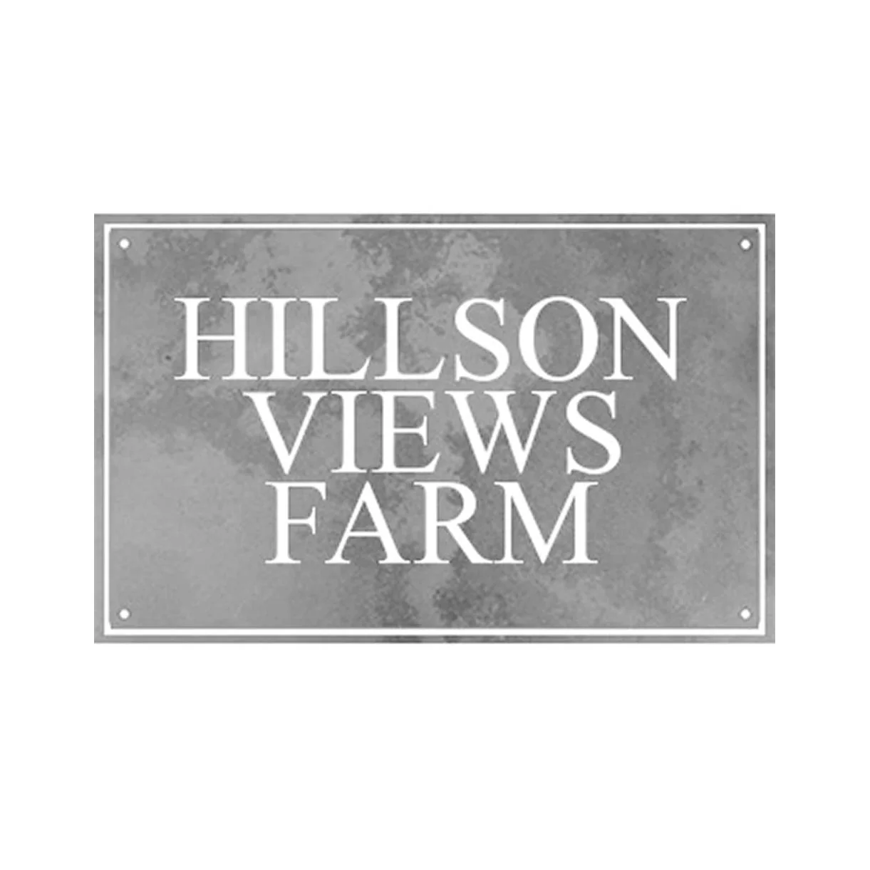 Smooth Slate Three Line House Signs - Image 11