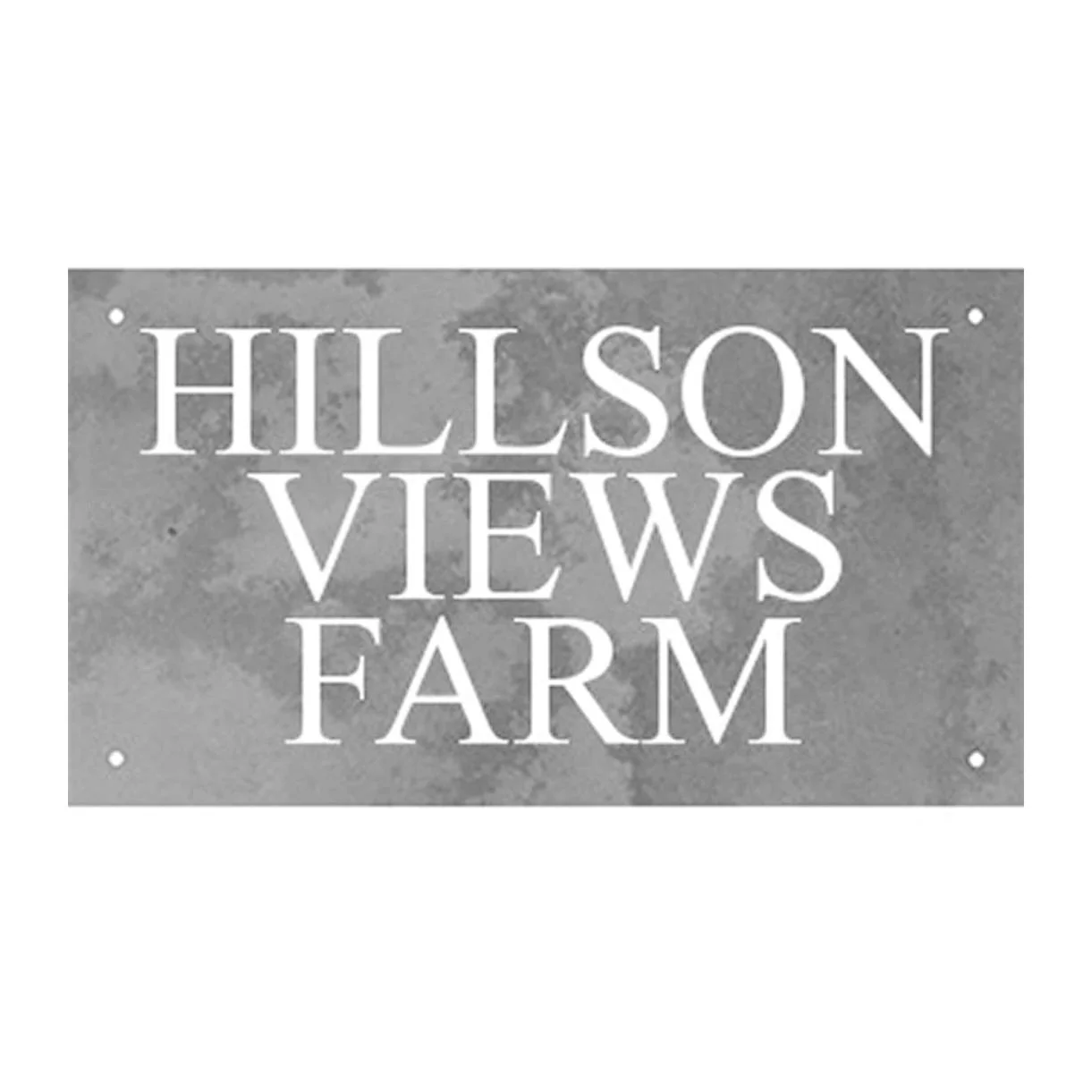 Smooth Slate Three Line House Signs - Image 14