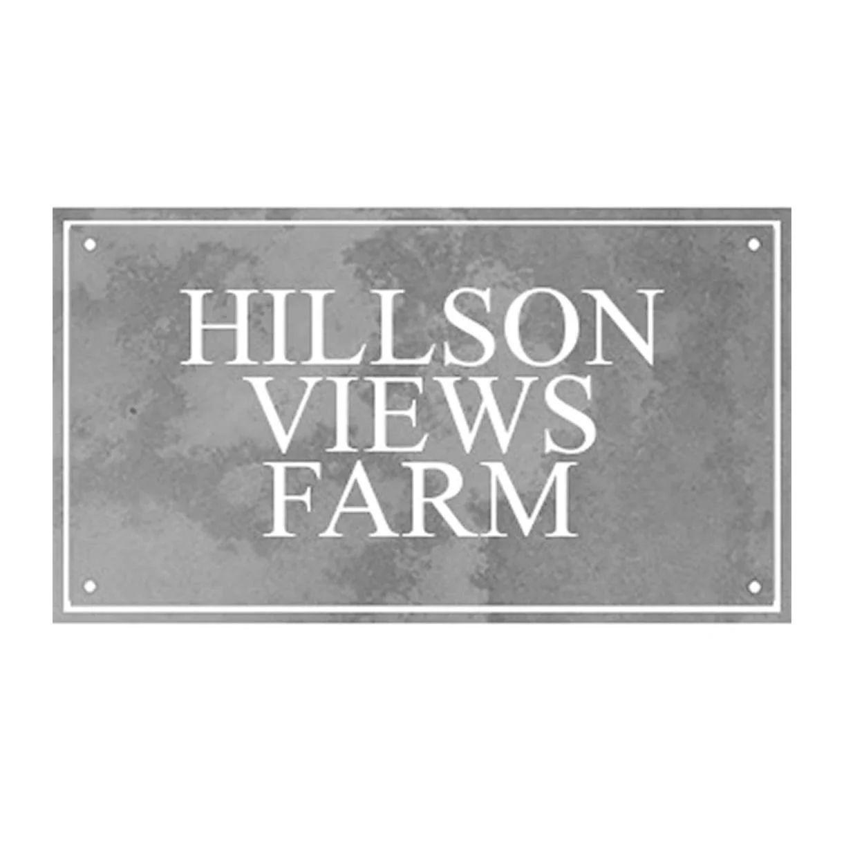 Smooth Slate Three Line House Signs - Image 15