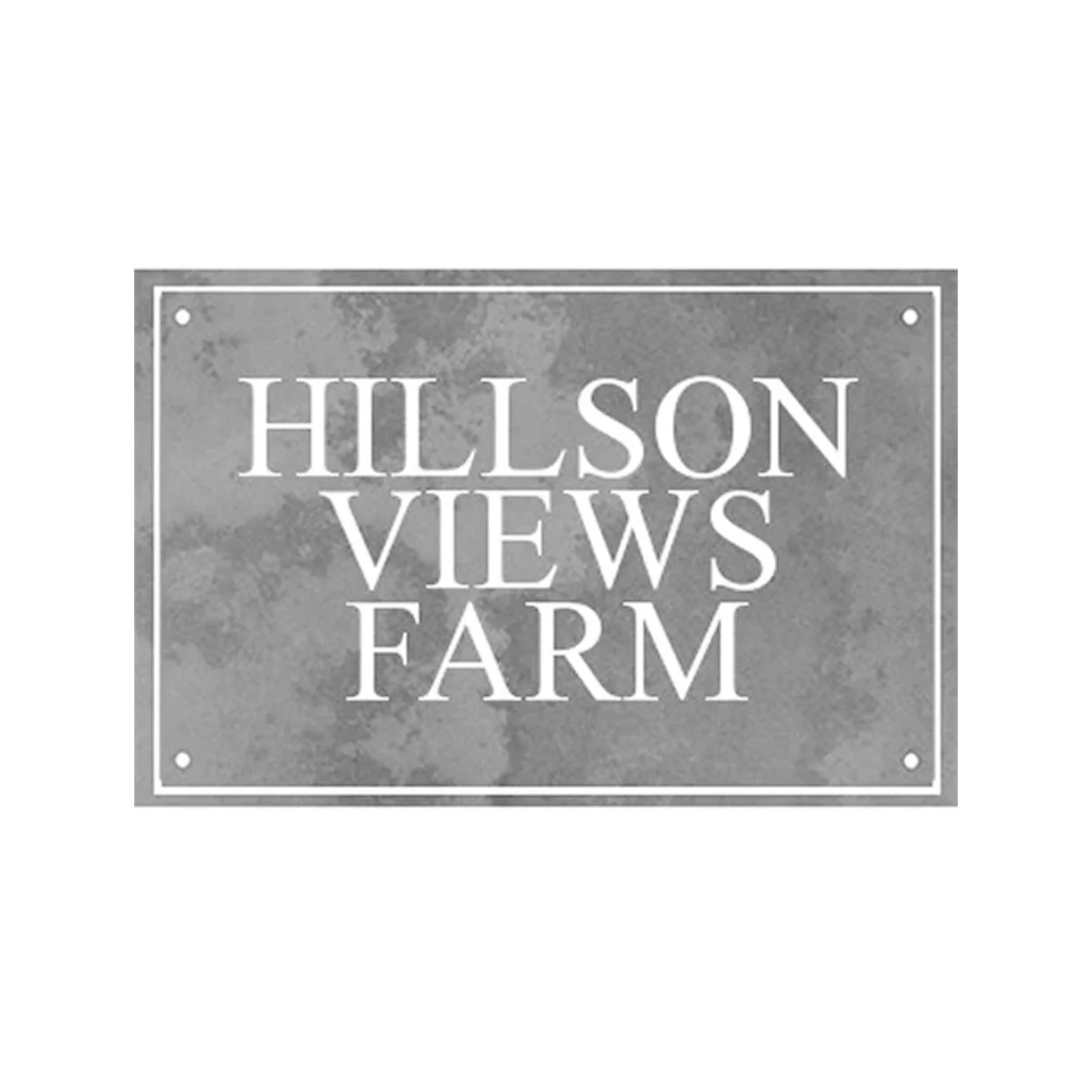 Smooth Slate Three Line House Signs - Image 9