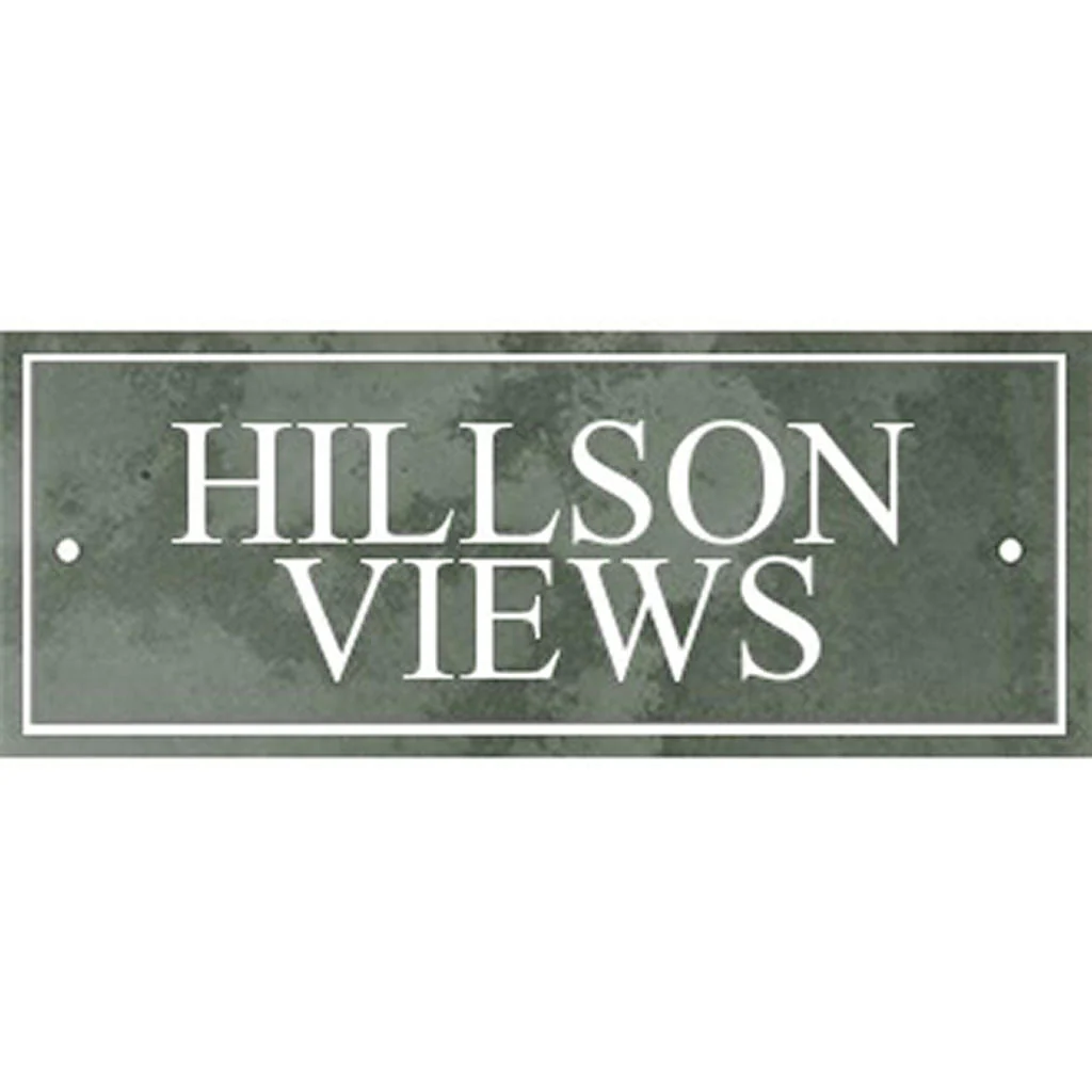 Smooth Slate Two Line House Signs - Image 7