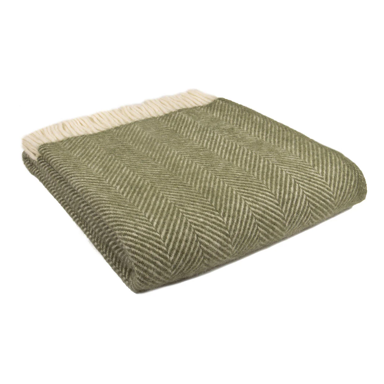 Soft Wool Fishbone Pattern Throws - Image 7