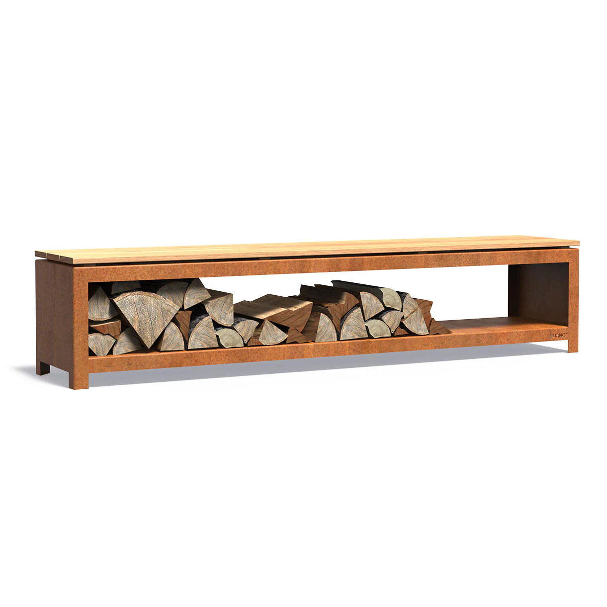 Steel Log Store Benches - Image 9