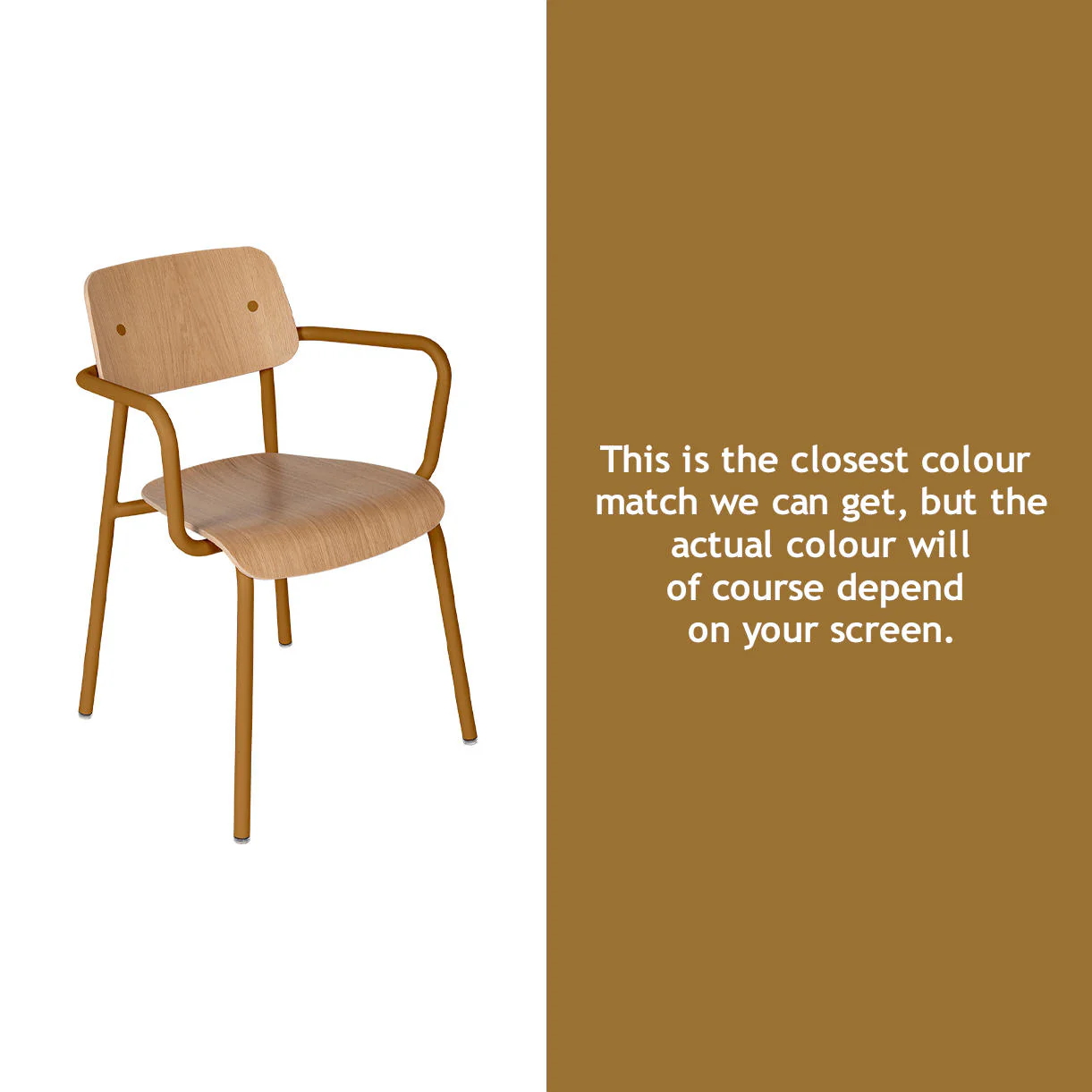 Studie Oak Indoor Armchair - Image 10