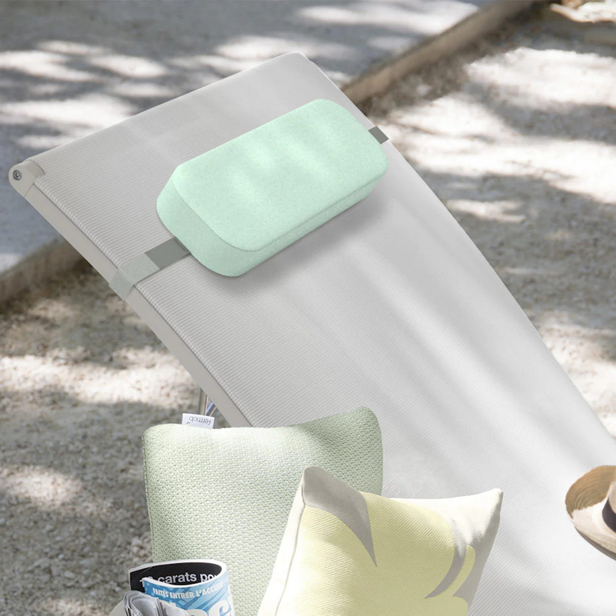 Sunlounger Headrest Cushion - Image 3