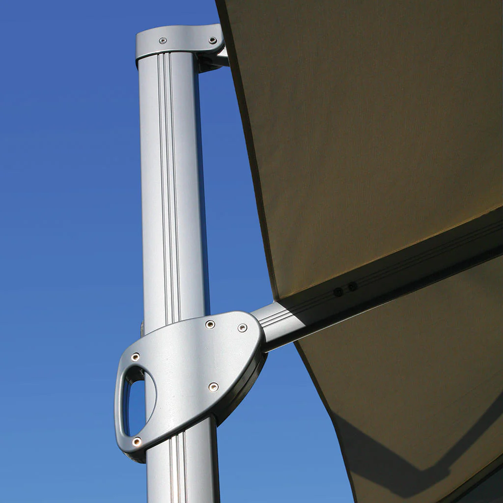 Sunrise Round Cantilever Parasol with LED Lights - Image 4