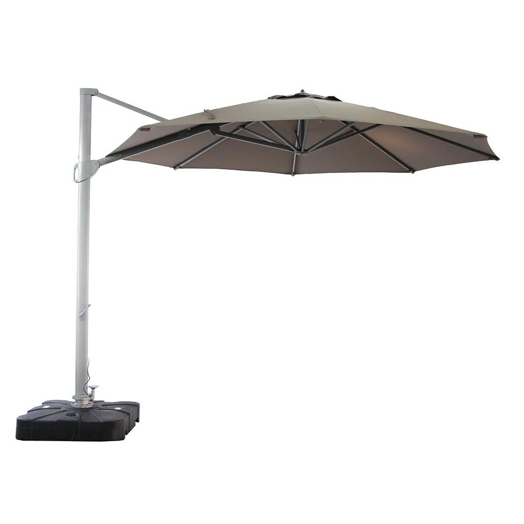 Sunrise Round Cantilever Parasol with LED Lights - Image 6