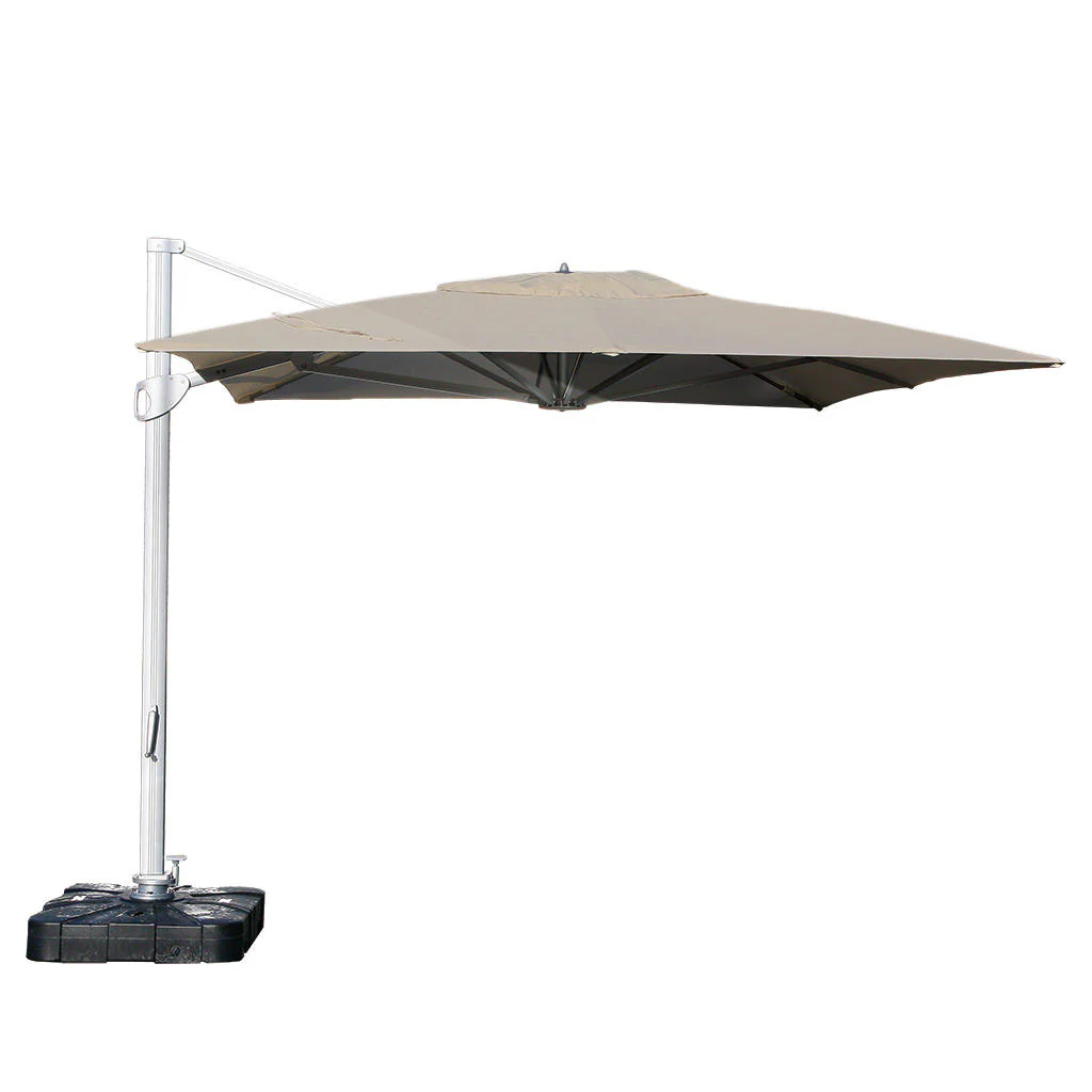 Sunrise Rectangular 3m x 4m LED Cantilever Parasol - Image 8