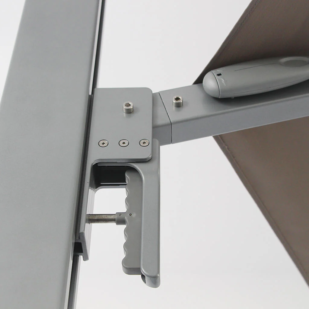 Sunset Rectangular Cantilever Parasol with LED Lights - Image 5