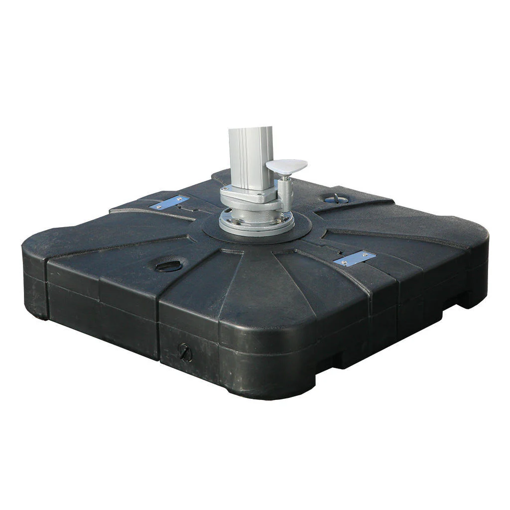 Sunset Rectangular Cantilever Parasol with LED Lights - Image 9