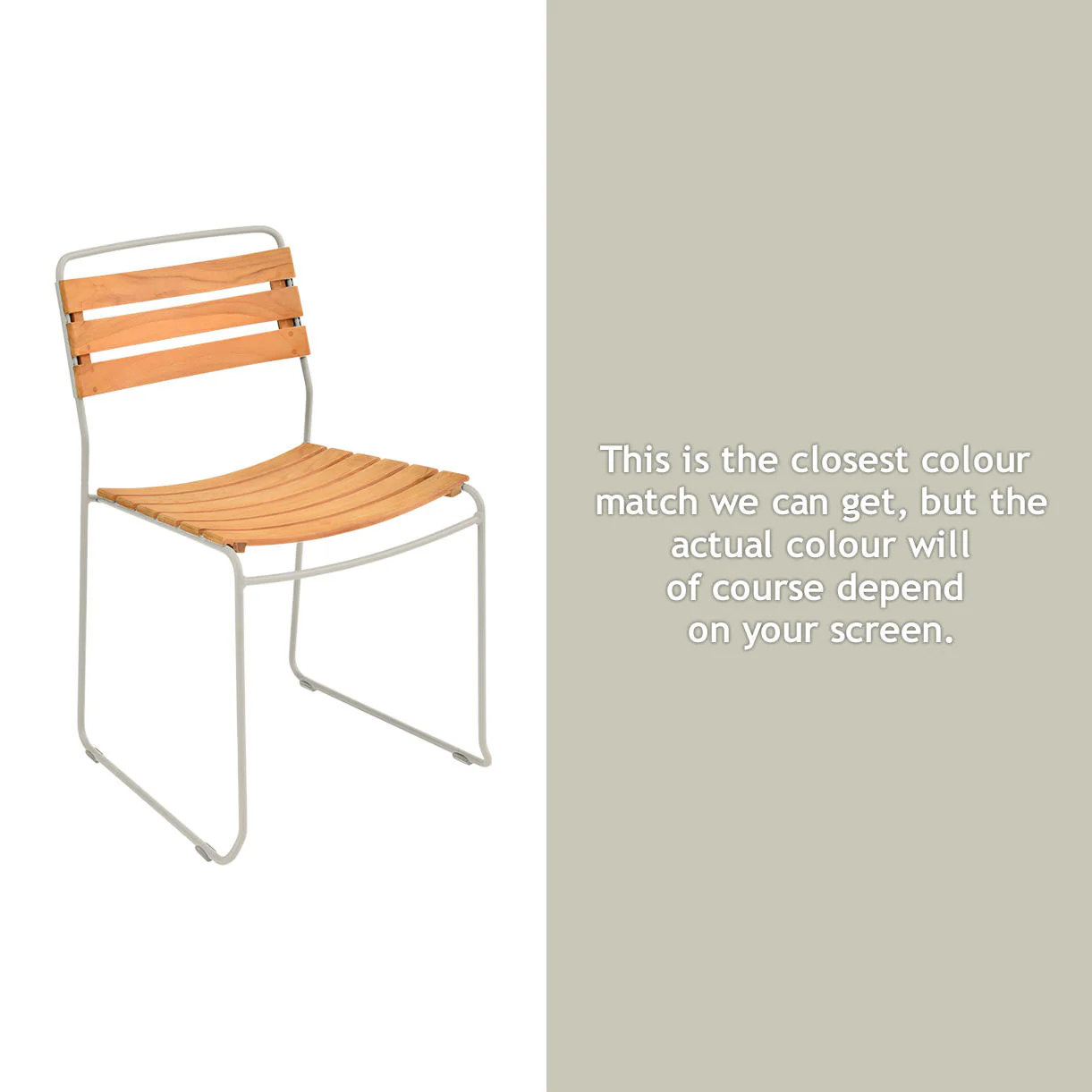 Surprising Stackable Teak Chair - Image 6