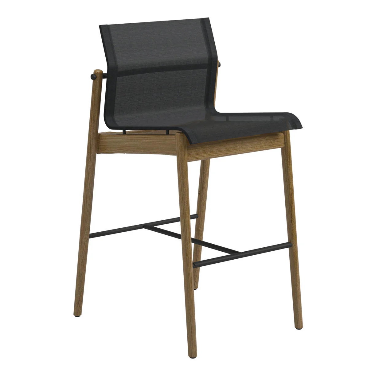 Sway Teak Bar Chair - Image 2