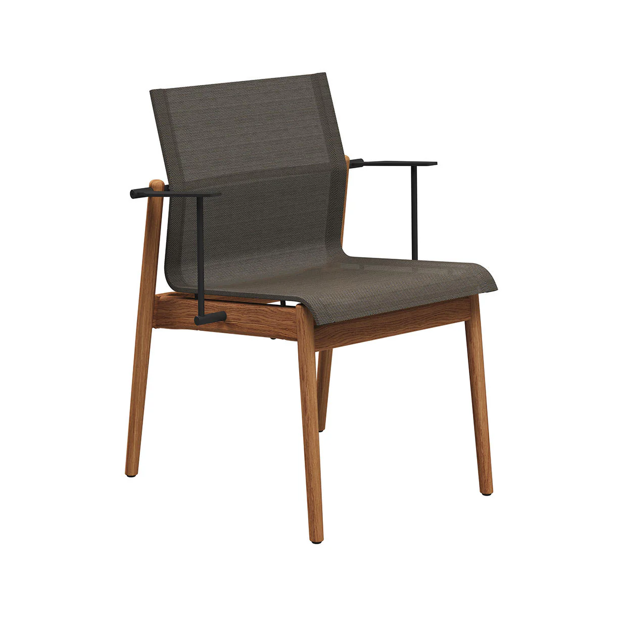 Sway Teak Stacking Chairs with Arms - Image 8