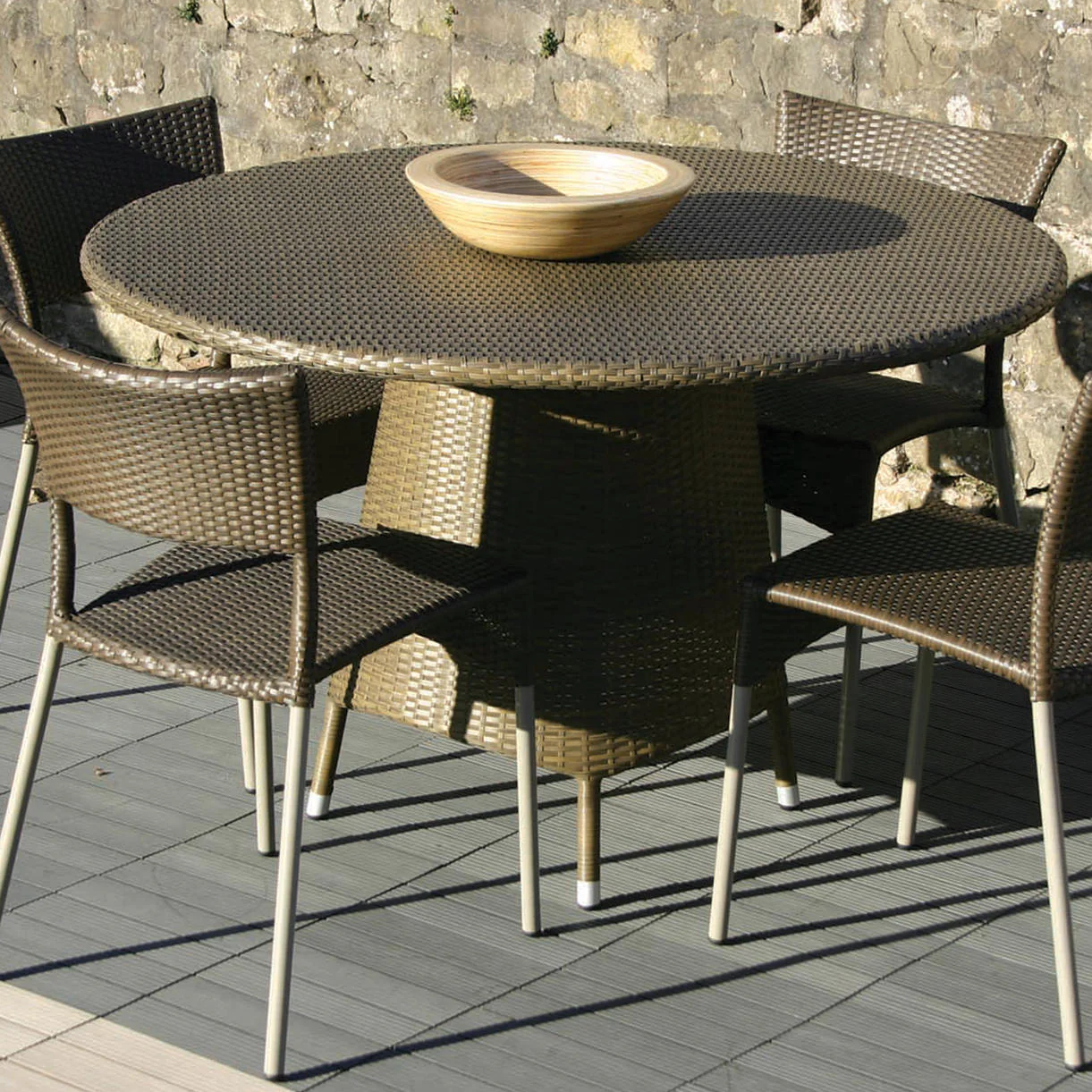 Tarn Round Outdoor Patio Tables - Image 2