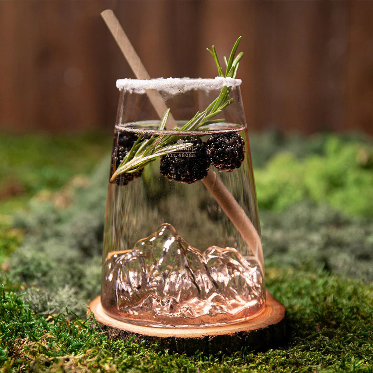 Topographic Mountain Beer Tumbler - Image 4