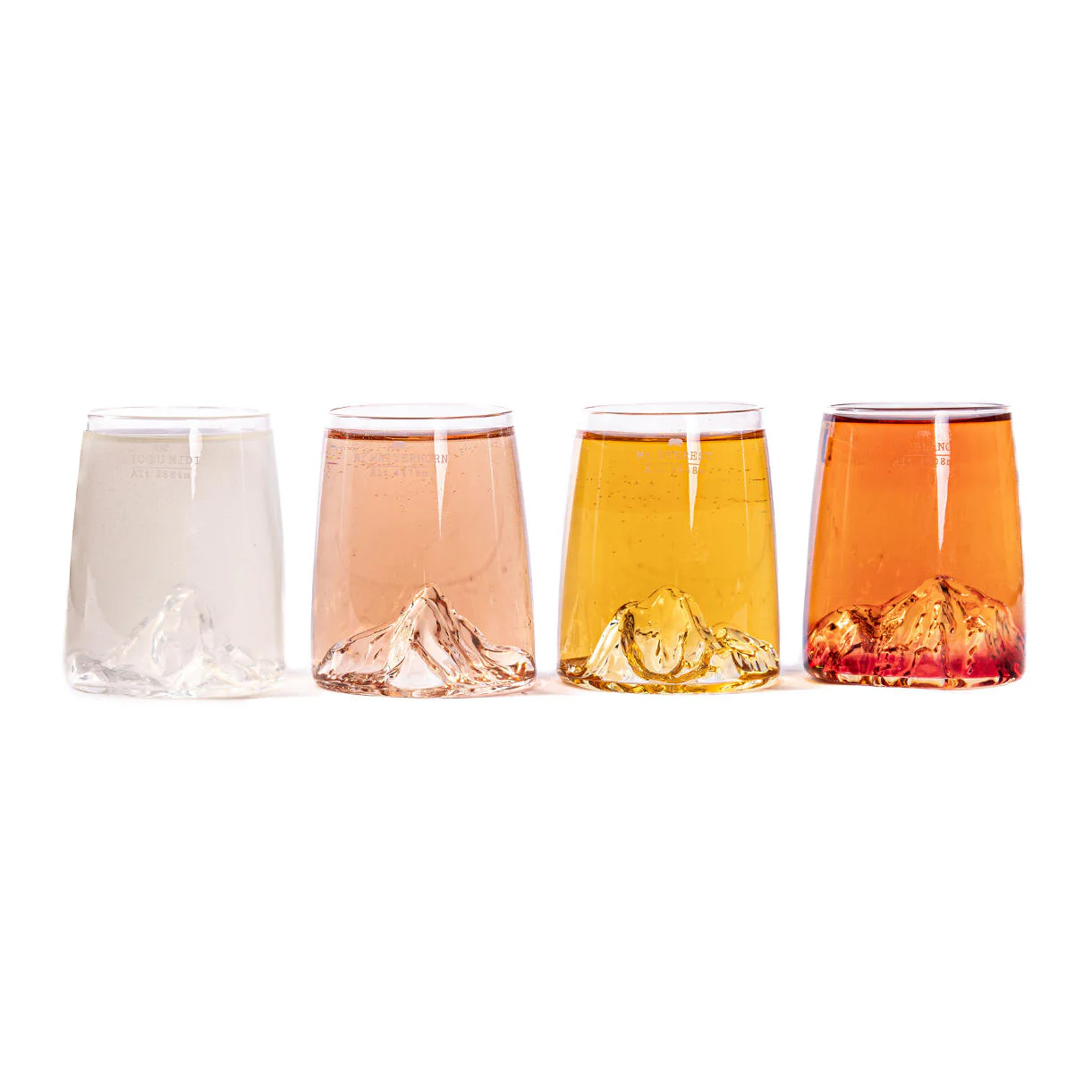 Topographic Mountain Shot Glasses Set of 4 - Image 3