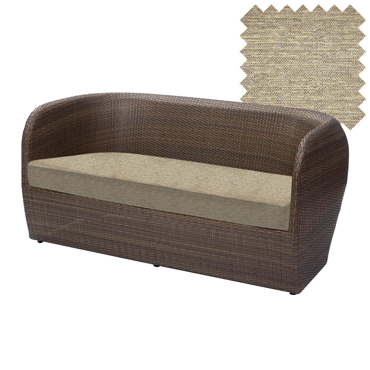 Tubby Outdoor Lounge Sofa - Image 8
