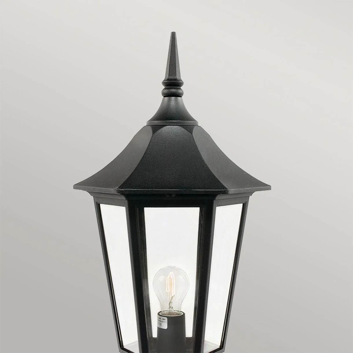 Valencia Grande Outdoor Pedestal Lantern - Image 2