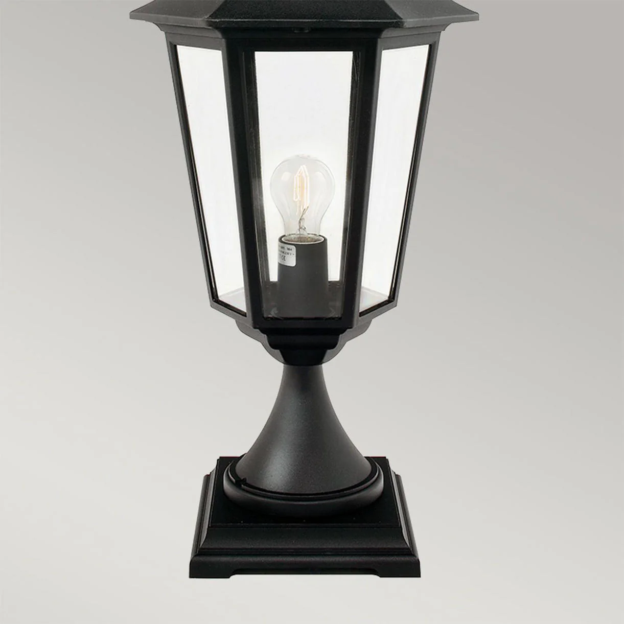 Valencia Grande Outdoor Pedestal Lantern - Image 3